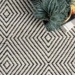 NuLOOM Ago Geometric Wool Rug Black 20 NuLOOM Ago Geometric Wool Rug Black -nuLOOM Sales Store unnamed file 85