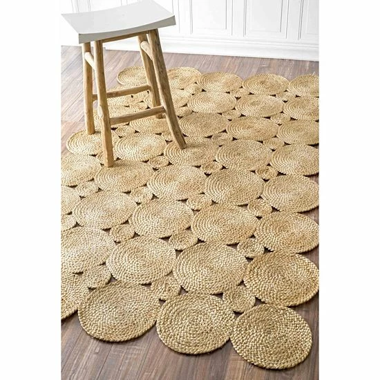 NuLOOM Natura Drusilla Geometric Jute Rug 4 NuLOOM Natura Drusilla Geometric Jute Rug - Image 2