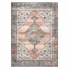 NuLOOM Gracie Machine Washable Distressed Medallion Rug Peach -nuLOOM Sales Store unnamed file 876