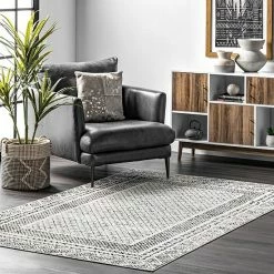 NuLOOM Arabella Contemporary Bordered Rug -nuLOOM Sales Store unnamed file 906