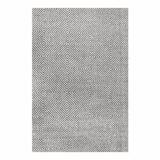 NuLOOM Ago Geometric Wool Rug Black 13 NuLOOM Ago Geometric Wool Rug Black - Image 11