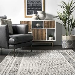 NuLOOM Arabella Contemporary Bordered Rug -nuLOOM Sales Store unnamed file 910