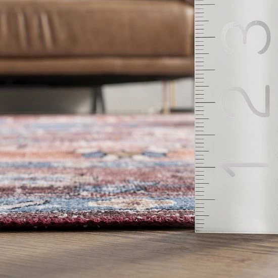 NuLOOM Zena Machine Washable Medallion Rug 5 NuLOOM Zena Machine Washable Medallion Rug - Image 3