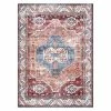 NuLOOM Marli Machine Washable Faded Medallion Rug -nuLOOM Sales Store unnamed file 963