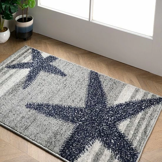 NuLOOM Thomas Paul Starfish Rug Blue 4 NuLOOM Thomas Paul Starfish Rug Blue - Image 2