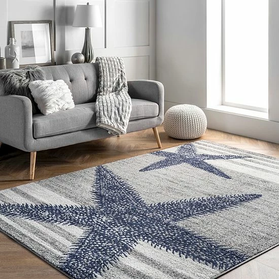 NuLOOM Thomas Paul Starfish Rug Blue 10 NuLOOM Thomas Paul Starfish Rug Blue - Image 8